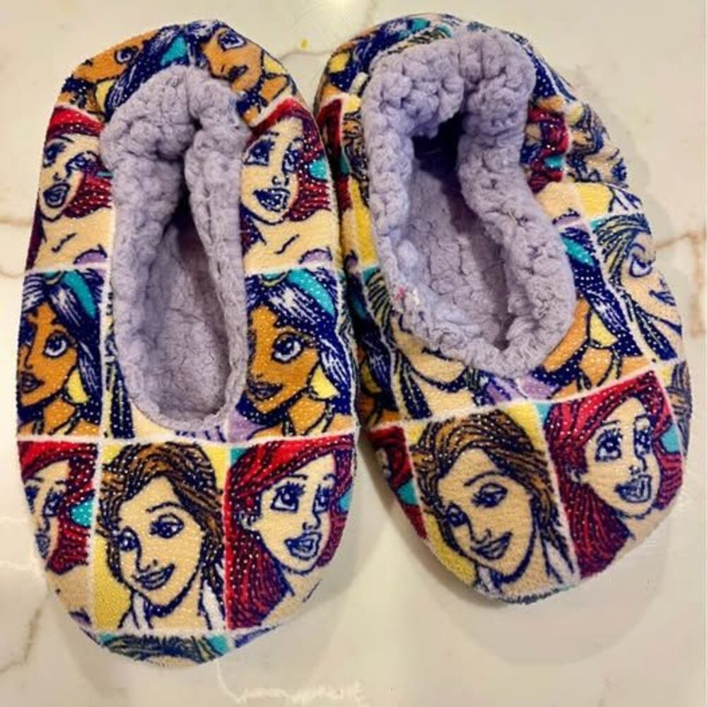 Disney Princess Plush Slippers (age 4?)